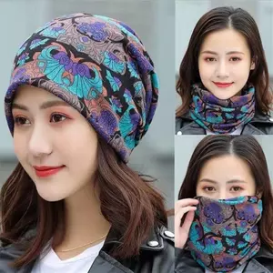 Khăn quàng cổ dệt kim đa năng - Nhiều mảnh để chống nắng
