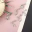 AqToCna Zircon Bông Tai Xoắn Tai Lobe Xuyên Conch Tragus Dangle Sụn Nhẫn Pierc AqToCna