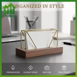 SWEET 1 Cái Hiển Thị Danh Thiếp Bằng Gỗ Tăng Cường Tổ Chức Văn Phòng Và Bàn Làm Việc n