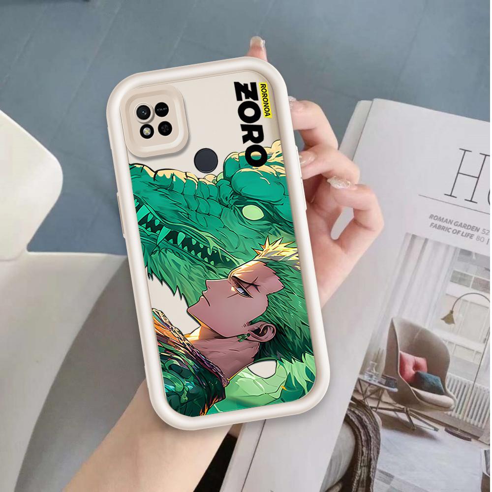 Ốp Lưng Cho Redmi 9C 10C 10A Hoạt Hình Silicon Điện Thoại Thông Minh Mềm TPU One Piece Luffy ZARO Sinh Viên Thiên Thần Mắt Chống Sốc Ốp Lưng