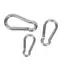 Nhíp lò xo bằng thép không gỉ 304 Carabiner Snap Hook Móc khóa Qui Link Lo Bule VN