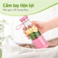Máy Xay Sinh Tố Mini 400ml – Sạc USB, 6 Lưỡi Dao, Thiết Kế Chai Gọn Nhẹ, Đa Năng, Dễ Làm Sạch, Xay Trái Cây & Sinh Tố