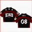 GC1 EXO jersey số 08 Áo thun in 3D áo thun ngắn tay 110cm-6XL GC1