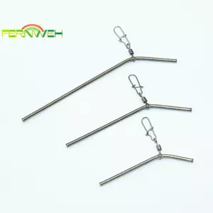 5 Đầu nối cân bằng câu cá 5 / 7 / 9 / 12CM Câu chuyện câu cá bằng ống đồng phong cách nhỏ Bộ nạp chống rối Phụ kiện cá bùng nổ [MỚI]