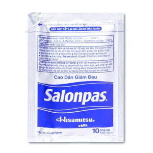 Miếng Dán Salonpas giảm đau Xương Khớp / Miếng Dán Giảm Đau Lưng-Miếng Dán Giảm Đau Đầu