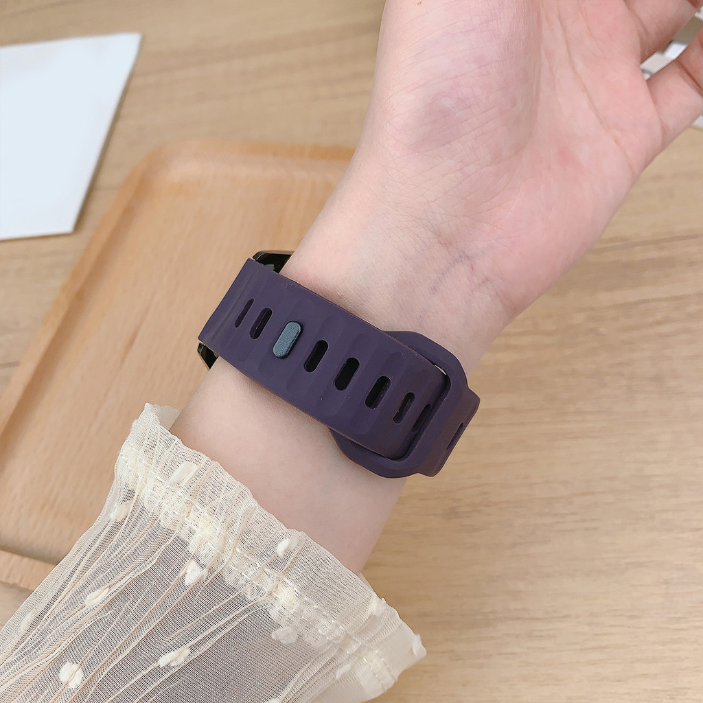 Dây đeo silicon cho Redmi Watch 6 5 4 dây thay thế cho phụ kiện vòng đeo tay thể thao Mi Band 10Pro 9Pro 8Pro