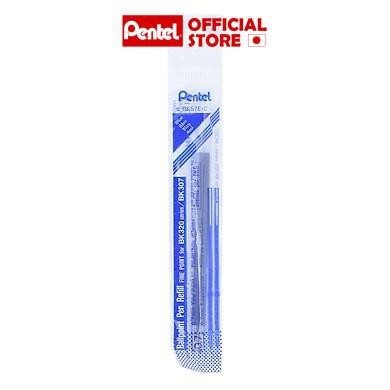 Ngòi bút Pentel BKS7E 0.7mm ruột bút bi thay thế cho bút BK250, mực xanh/đen trơn mượt