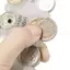 AN.MART Nhiều Màu Sắc Trong Suốt Kẹp Đồng Xu Tổ Chức Ví Nhỏ Chống Mất Kẹp Phân Loại Tiền Tệ Nhật Bản Du Lịch Hộp Đựng Thẻ Di Động VN