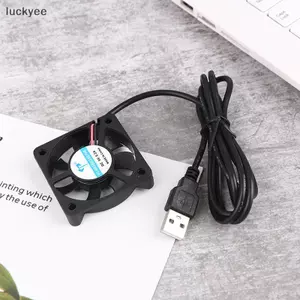 Luckyew 1Pc DC5010 Quạt Im Lặng 5V Cáp USB Dầu Máy Tạo Độ Ẩm Đầu Nối PC Quạt Làm Mát Tản Nhiệt Xả CPU Quạt Làm Mát Các Bộ Phận Thay Thế TQ