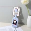 Lược Gương Mèo Bò Dễ Thương - Bàn Chải Tóc Chống Tĩnh Điện Gấp Đệm Không Khí Cho Bé Gái
