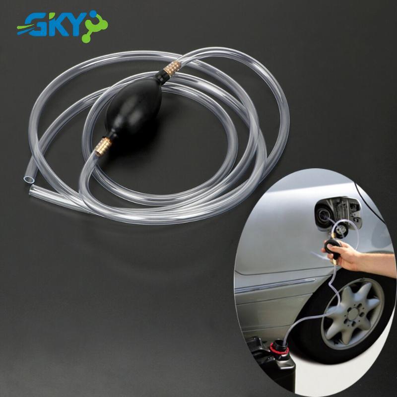 GKY Hướng Dẫn Sử Dụng Syphon Bơm Nước Dầu Lỏng Tay Siphon Vòi Tự Động Truyền Nhiên Liệu Linh Hoạt Bộ Ống Cho Cắm Trại Ngoài Trời GKY