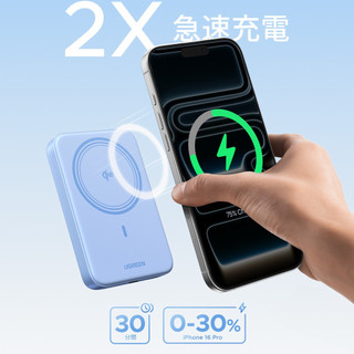 UGREEN 10000mAh 15W Sạc dự phòng USB-C 20W Max Tương thích với iPhone 17 Series