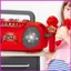 Máy Karaoke Nhỏ Karaoke Loa Trẻ Em Có Micro KidsInstrument Phụ Kiện Có Hiệu Ứng Chiếu Sáng lyuvn