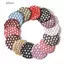 DELMER Bun Cover Snood, Dây Buộc Tóc Tóc Bun Cover Bé Gái Co Giãn Tóc Lưới, Phụ Kiện Tóc Trượt Băng Dễ Thương Móc Ba Lê Tóc Lưới Nữ