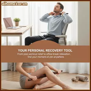 Máy mát xa bạch huyết trị liệu cơ thể AIHOM với 87 hạt Gua Sha Sti để tăng cường sức khỏe,