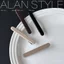 Alan Phong Cách Mới Acetate Chất Liệu Mỏ Vịt Tóc Nữ Gãy Tóc Tidy Retro Tính Khí Đơn Giản Phụ Kiện Tóc