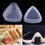 ECK 1 Bộ Rice Ball Bento Press Maker Khuôn Tam Giác Dạng Khuôn Sushi Làm Nóng