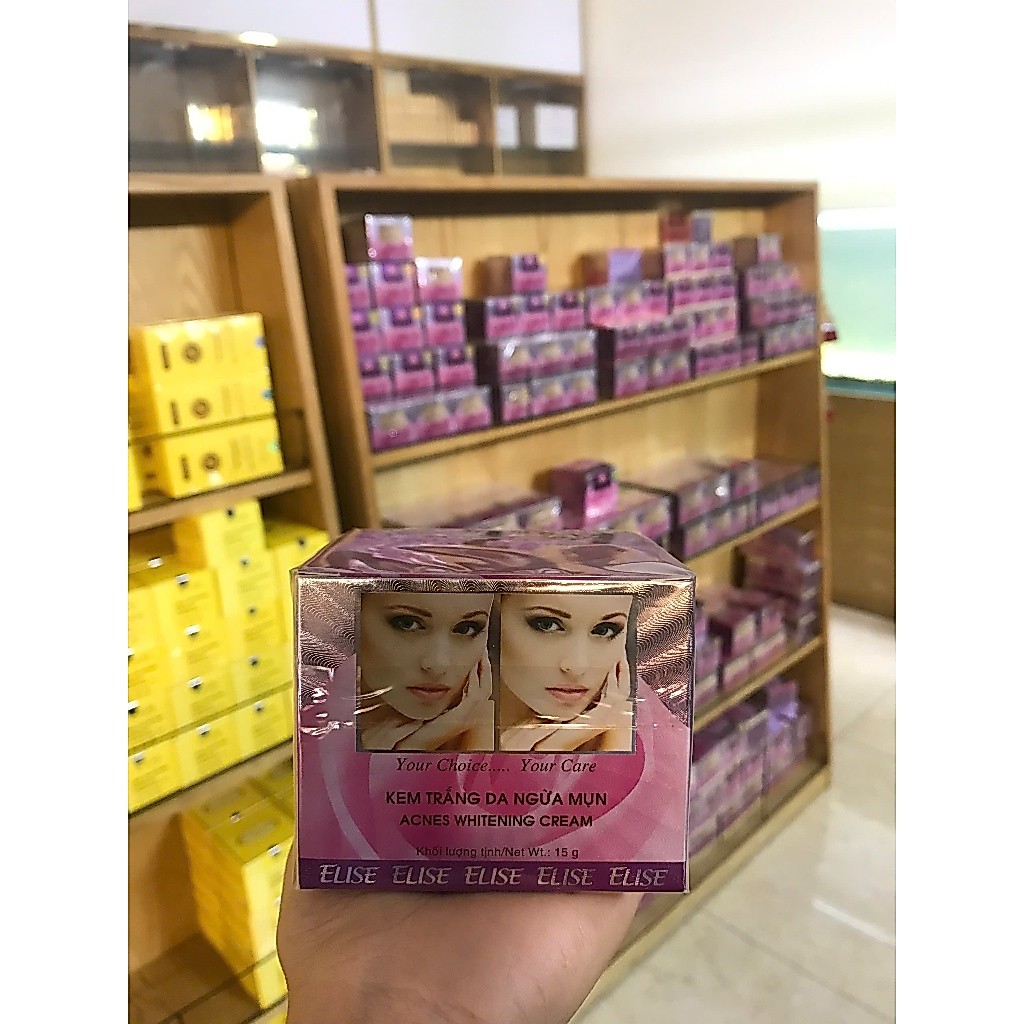ELISE - KEM TRẮNG DA NGỪA MỤN - 15G