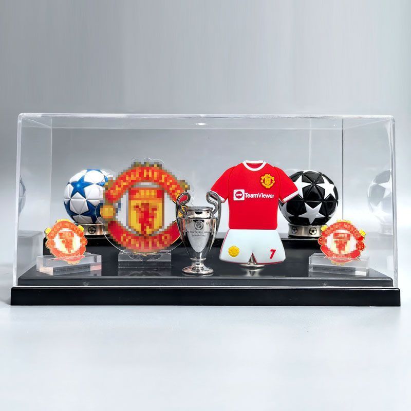 Arsenal Manchester United Liverpool Đội Bóng Đá Câu Lạc Bộ Logo Ký Hiệu Hộp Hiển Thị Cristiano Ronaldo World Cup Soocer Fan Bé Trai Bàn Đồ Trang Trí