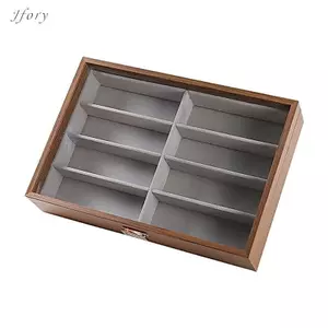 Hộp trưng bày và đựng kính mắt 8 khe, phù hợp cho cửa hàng và gia đình