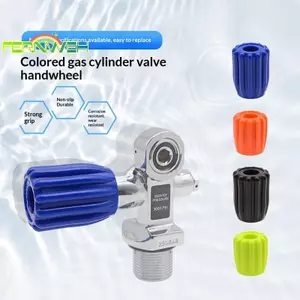 1Pc Hình Tròn Màu Lặn Biển Xi Lanh Van Nắp Tay Núm Thay Thế Lặn Phụ Kiện Bảo Trì [MỚI]