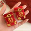 Năm Mới May Mắn Phong Bì Đỏ Kẹp Tóc Tinh Tế Dễ Thương Màu Đỏ Nổ Phụ Kiện Tóc Lễ Hội Kẹp Tóc Mỏ Vịt Cô Gái Trái Tim Phụ Kiện Tóc QMVY