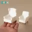 GHX 1 / 12 Nhà Búp Bê Mini Trắng Sofa Mô Hình Nhà Búp Bê Mô Phỏng Nội Thất Trang Trí Búp Bê Cảnh Nhà Trang Trí Giả Vờ Chơi Đồ Chơi VN