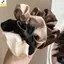 < YEI > Phong Cách Retro 5 Dây Buộc Tóc Co Giãn Mềm Cao Cấp Cho Nữ Mới