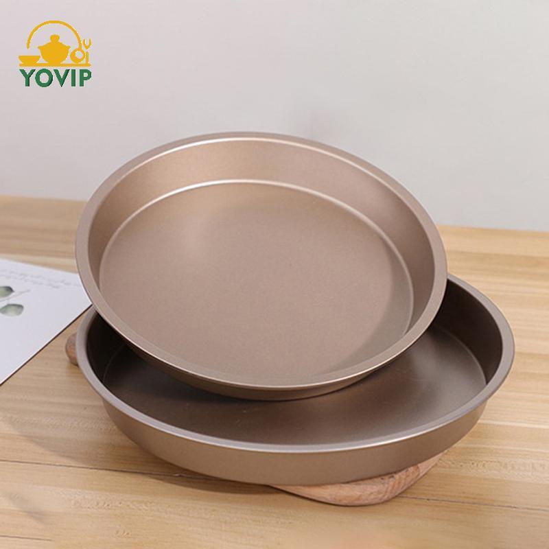 YOVIP 10 / 9 / 8 / 7 / 6 Inch Khuôn Nướng Bánh Chống sti Nồi Chiên Không Khí Khay Tròn Chảo Nướng Bánh Pizza Giỏ Nướng Phụ Kiện Nhà Bếp VN