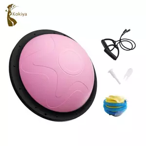 Bóng cân bằng đa năng cho các bài tập cốt lõi với máy bơm để tăng độ ổn định, Bóng tập thể dục nửa vời cho ván trong văn phòng.