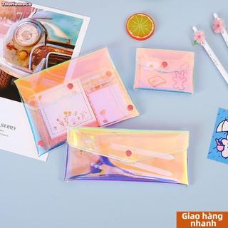 [Hàng về] Ví bỏ túi THEHOMECO, Túi đựng mỹ phẩm chống nước trong suốt, Túi đựng đồ đa chức năng PVC chất lượng cao cho nam và nữ
