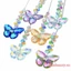 6 Chiếc Acrylic Pha Lê Bướm Suncatcher Treo Trang Trí Cầu Vồng Máy Làm Mặt Dây Chuyền Lăng Kính Giả Cho Cửa Sổ