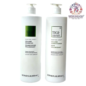 Dầu gội xả tăng phồng TIGI Copyright CUSTOM CARE VOLUME 970mlx2 [ MK ]