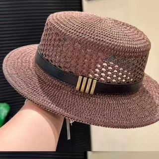 Cũ Phong Cách Tiền Rỗng Flat Top Mũ Nữ Mùa Hè Retro Đi Biển Chống Nắng Kỳ Nghỉ Mũ Chống Nắng Thoáng Khí Tất Cả Trận Đấu Mũ Rơm 2026-6-8