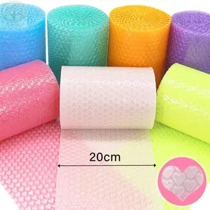 Bao bì đệm AMLU, Bọc bong bóng hình trái tim dày chống sốc, Hộp quà tặng cuộn xốp 6M đáng yêu