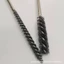 Nhôm Carbonized Silicon Ống Bàn Chải Mài Mòn Lụa Bàn Chải Van Thân Nhôm Lỗ Bên Trong Đánh Bóng Deburring Bàn Chải Deburring UMLL