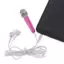 THÊM Micro 3.5mm Stereo Studio Mic KTV Karaoke Mini Micro Có Tai Nghe Cho Điện Thoại Thông Minh Laptop Máy Tính Để Bàn Âm Thanh Cầm Tay BSS