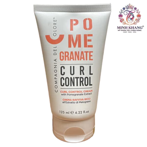 Kem tạo kiểu cho tóc uốn xoăn DEL COLORE POMEGRANATE Curl Control Cream 125ml [ MK ]