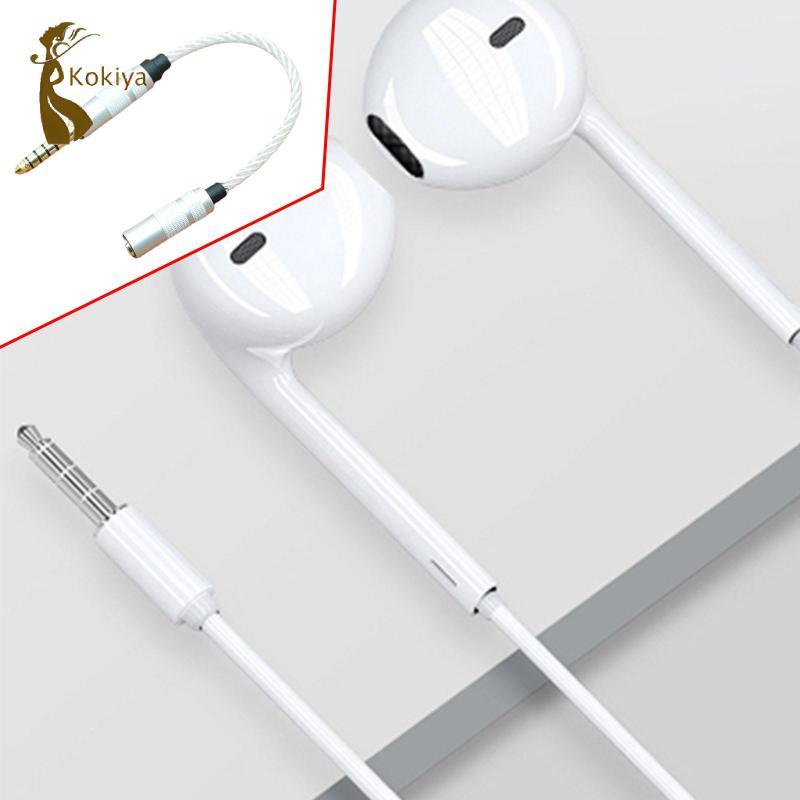 Cáp chuyển đổi tai nghe kokiya Premium 4.4mm Nam đến 3.5mm Nữ dành cho những người yêu thích âm nhạc