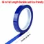 Băng đánh dấu VVDZA, Băng mã hóa chiều rộng 66 mét 3 / 5 / 8 / 10mm, Băng bảng trắng màu xanh