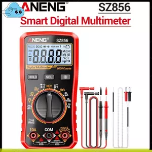 Đồng hồ vạn năng kỹ thuật số đèn nền SZ856 Tự động tắt quá tải Bảo vệ Công cụ đo lường và bảo trì điện trở