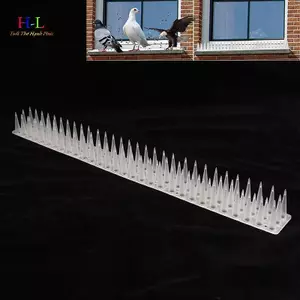 HL DIY Phụ Kiện Repeller Mèo Nhựa Chim Đuổi Chống Bồ Câu Chống Chim Sóc Hàng Rào Sân Vườn Kiểm Soát Gai Trong Suốt LMWU