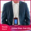 Apill Famus RFID Chặn Id Huy hiệu Chủ thẻ Ví da bò Phần cứng May Dây đeo có thể tháo rời Cụ thể (02)