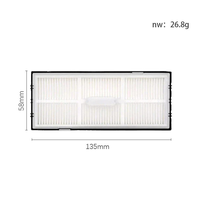Bàn Chải Bên Chính Cây Lau Nhà Hepa Lọc Bụi Túi Vệ Sinh Cán Bàn Chải Roborock S7 Maxv Ultra S7 Pro Ultra Robot Hút Chân Không Phụ Kiện