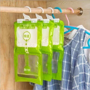 Túi hút ẩm 2 ngăn siêu thấm 500ml có móc treo tiện dụng - combo 5 túi - FE120