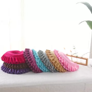 Nằm Gối Thẩm Mỹ Viện Mặt Gối Đệm Ngọc Trai Bông Ngực Gối Massage Gối Nằm Có Thể Tháo Rời Có Thể Giặt Gối Lõi Lông Nhung Mềm Mại20260611