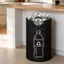 Giỏ gấp đa năng BeautifulHomeA có tay cầm bằng nhôm để tái chế chất thải chai rỗng VN