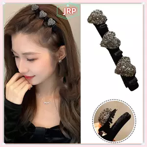 JRP Phong Cách Hàn Quốc Nhựa Pha Lê Tình Yêu Nổ Kẹp Tóc Bím Tóc Cho Nữ Cô Gái Nổ Bên Kẹp Barrettes Phụ Kiện Tóc JRP