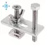 Bộ 4 T-Track Mini Hold Down Kẹp Với Máy Sắt Máy Khắc Tấm Kẹp Cố Định Cho Máy Khắc Cnc