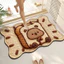 Thảm chân lông cừu với họa tiết 3D đa dạng, mật độ lông dày và độ bền cao Memmin Carpet